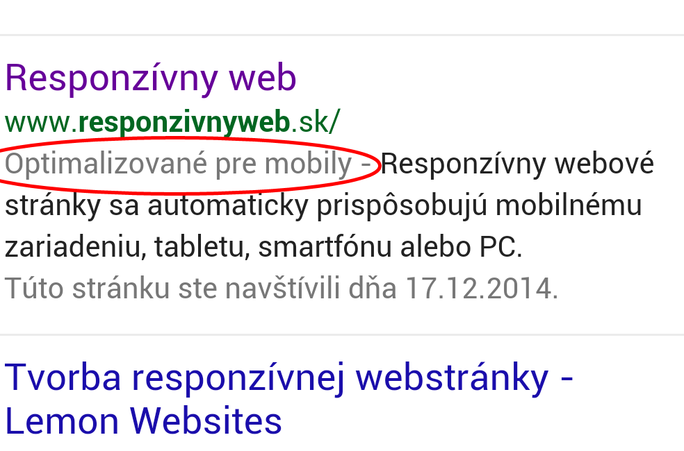 Google uprednostňuje responzívne webstránky